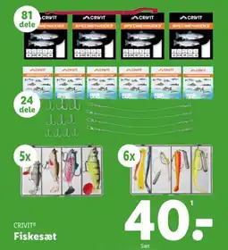 Lidl CRIVIT Fiskesæt tilbud