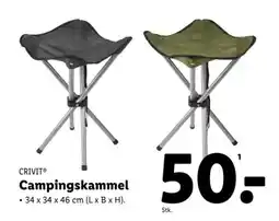 Lidl CRIVIT Campingskammel tilbud