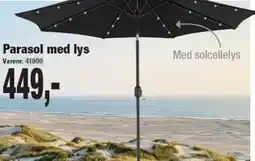 Harald Nyborg Parasol med lys tilbud
