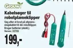 Harald Nyborg Kabelsøger til robotplæneklipper tilbud