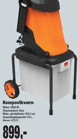 Harald Nyborg Kompostkværn tilbud