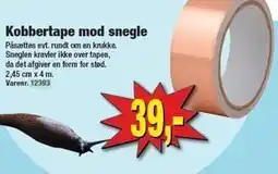 Harald Nyborg Kobbertape mod snegle tilbud