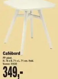 Harald Nyborg Cafébord tilbud