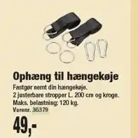 Harald Nyborg Ophæng til hængekøje tilbud