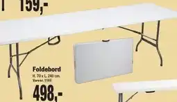 Harald Nyborg Foldebord tilbud
