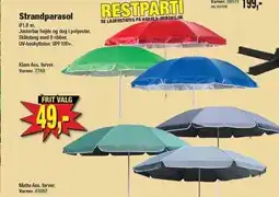 Harald Nyborg Strandparasol tilbud