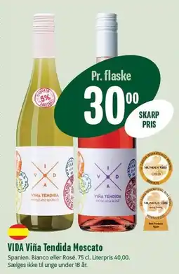 Min Købmand VIDA Viña Tendida Moscato tilbud