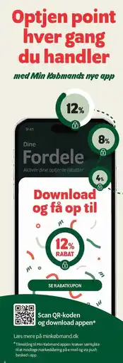 Min Købmand Optjen point hver gang du handler tilbud