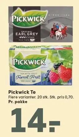 SPAR Pickwick Te tilbud