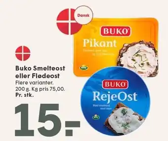 SPAR Buko Smelteost eller Flødeost tilbud