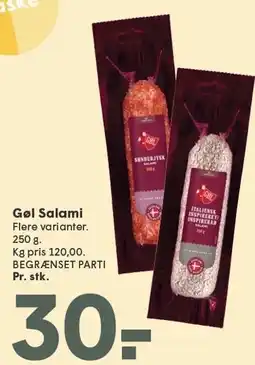SPAR Gøl Salami tilbud