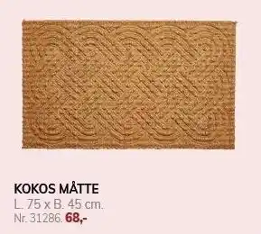 Daells Bolighus KOKOS MÅTTE tilbud