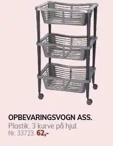 Daells Bolighus OPBEVARINGSVOGN ASS tilbud