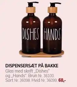Daells Bolighus DISPENSERSÆT PÅ BAKKE tilbud