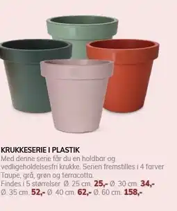 Daells Bolighus KRUKKESERIE I PLASTIK tilbud