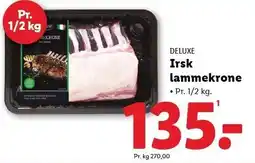 Lidl Irsk lammekrone Pr. 1/2 kg tilbud