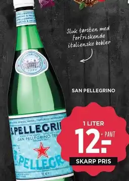 MENY SAN PELLEGRINO tilbud