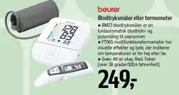 Føtex Beurer Blodtryksmåler eller termometer tilbud