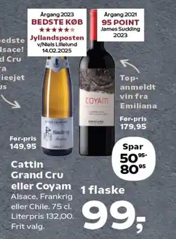 Kvickly CATTIN Grand cru eller coyam tilbud