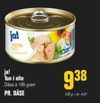 Otto Duborg ja! Tun i olie tilbud