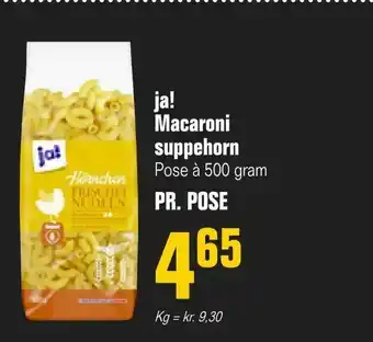 Otto Duborg ja! Macaroni suppehorn tilbud