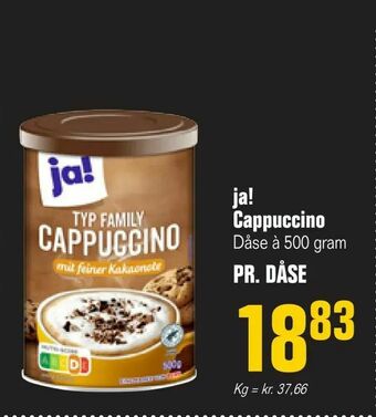 Otto Duborg ja! Cappuccino tilbud