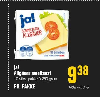 Otto Duborg ja! Allgäuer smelteost tilbud