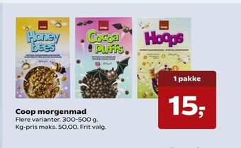 SuperBrugsen Coop morgenmad tilbud