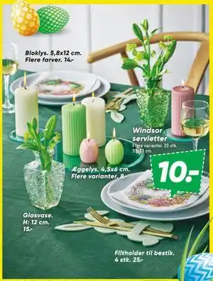 Bilka Glasvase tilbud