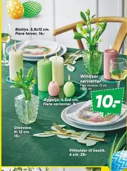 Bilka Windsor servietter tilbud