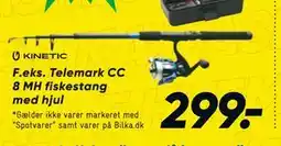Bilka Telemark CC 8 MH fiskestang med hjul tilbud