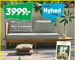 Bilka Albir loungesofa tilbud