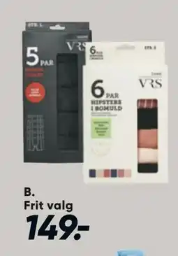 Bilka 5-pak tights eller 6-pak hipsters tilbud