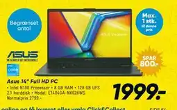 Bilka Asus 14” Full HD PC tilbud