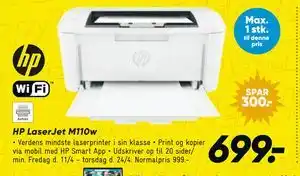 Bilka HP LaserJet M110w tilbud