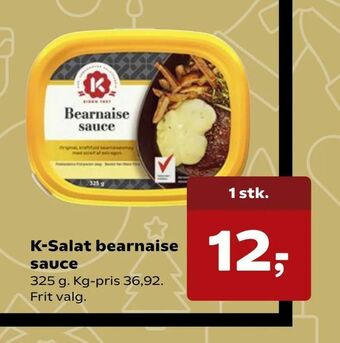 SuperBrugsen K-Salat bearnaise sauce tilbud