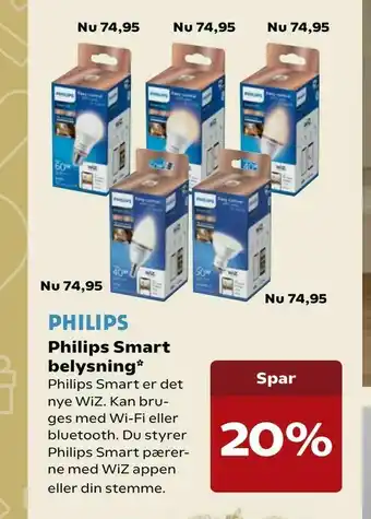 SuperBrugsen Philips Smart belysning tilbud