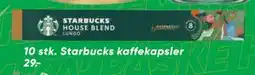 Bilka 10 stk. Starbucks kaffekapsler tilbud