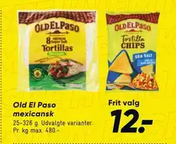 Bilka Old El Paso mexicansk tilbud