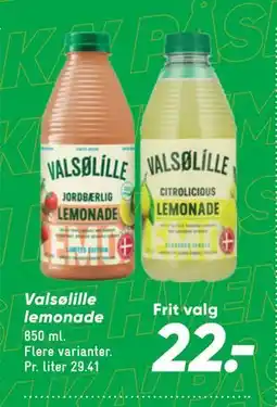 Bilka Valsølille lemonade tilbud