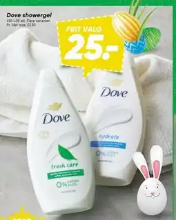 Bilka Dove showergel tilbud