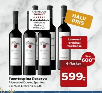 SuperBrugsen Fuentespina Reserva tilbud