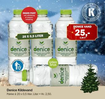 Købmandsgården Denice Kildevand tilbud