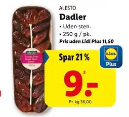 Lidl Dadler tilbud