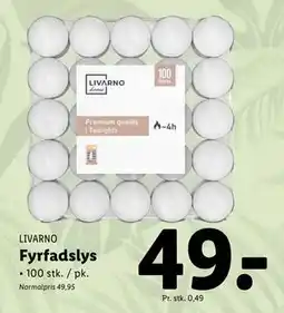 Lidl Fyrfadslys tilbud