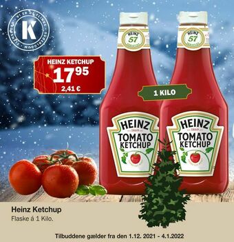 Købmandsgården Heinz Ketchup tilbud