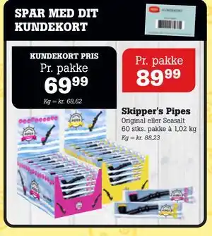 Poetzsch Padborg Skipper's Pipes tilbud