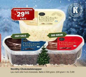 Nordthy Chokoladeknapper