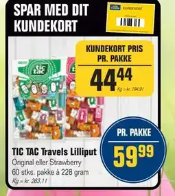 Otto Duborg TIC TAC Travels Lilliput tilbud