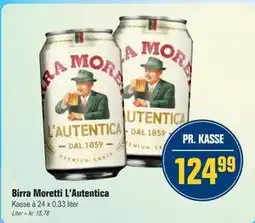 Otto Duborg Birra Moretti L'Autentica tilbud